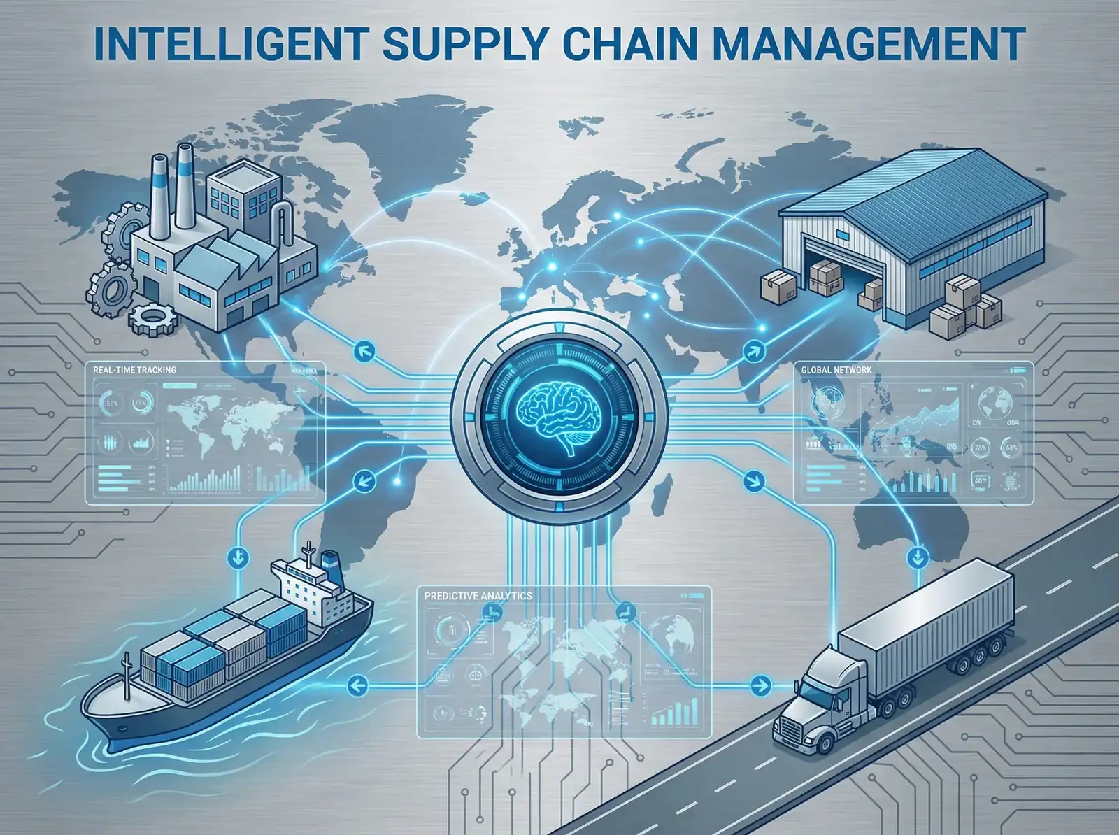 智能供应链管理系统 - 吃瓜大赛