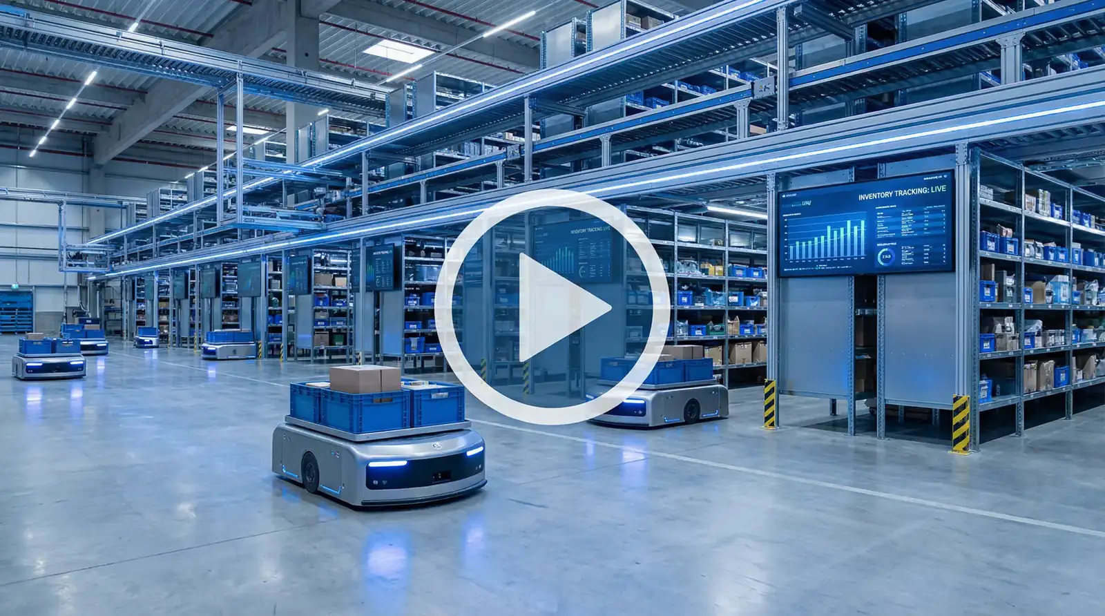 智慧物流仓储AGV调度系统 - 吃瓜大赛